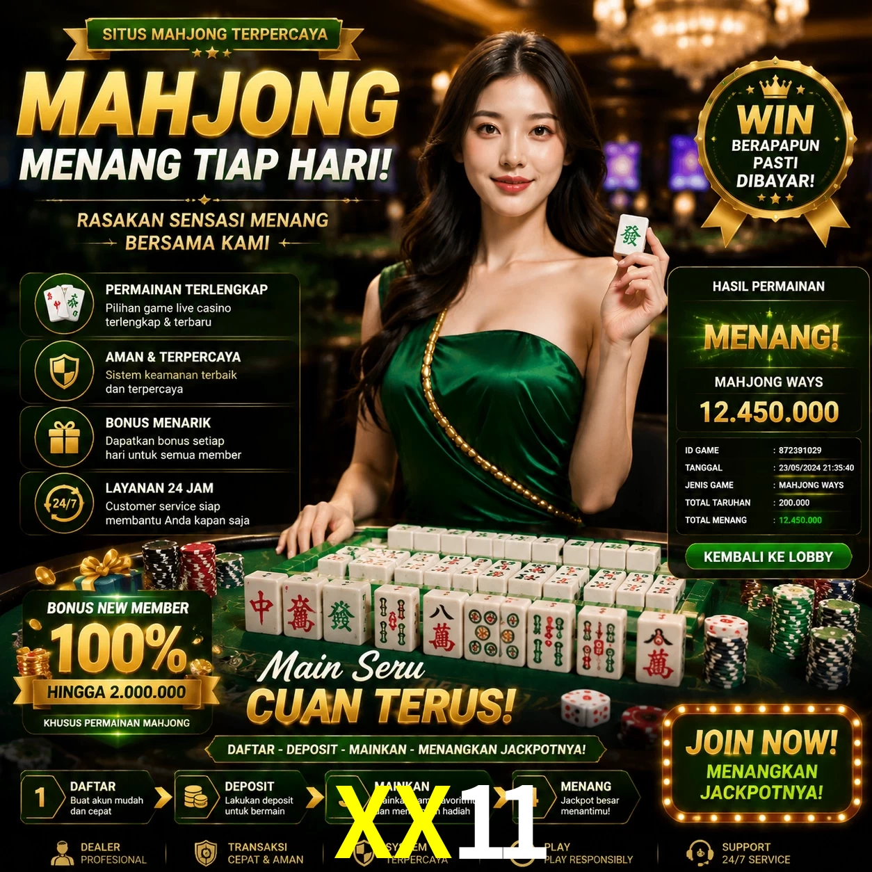 Cashback VIP XX11 - reembolso semanal